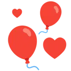 cuori che girano + palloncino