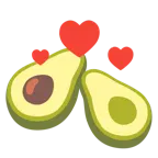 cuori che girano + avocado