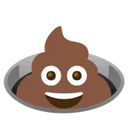 cacca + buco