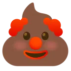 cacca + faccina pagliaccio