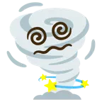 stella con scia + tornado