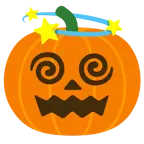 stella con scia + zucca di Halloween