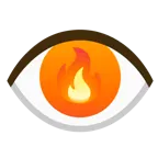 fuoco + occhio