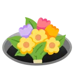 buco + mazzo di fiori