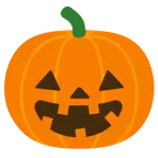 grinning face + jack-o-lantern