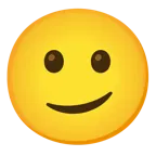 grinning face + confused face