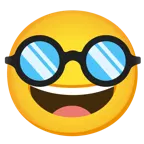 grinning face + disguised face