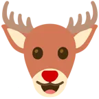 grinning face + deer