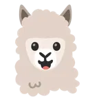 grinning face + llama
