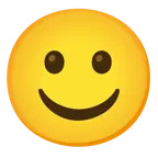 grinning face + frowning face