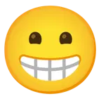 beaming face with smiling eyes + kissing face