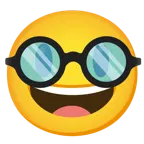 grinning face with big eyes + disguised face