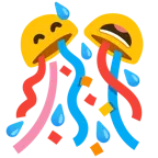 땀 흘리며 웃는 얼굴 + 박 터트리기