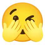 winking face + see-no-evil monkey