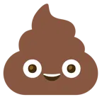 smiling face with smiling eyes + pile of poo