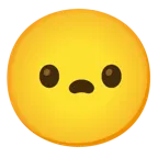smiling face with smiling eyes + frowning face with open mouth