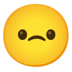 smiling face with smiling eyes + slightly frowning face