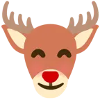 smiling face with smiling eyes + deer