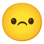 smiling face with smiling eyes + frowning face