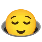 relieved face + hole