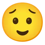 relieved face + worried face