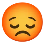 relieved face + enraged face