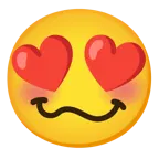 smiling face with heart-eyes + woozy face