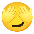 smirking face + see-no-evil monkey