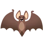 smirking face + bat