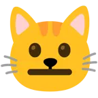 faccina neutra + muso di gatto