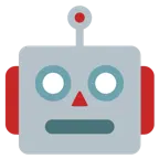 faccina neutra + faccina di robot