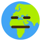 faccina inespressiva + Europa e Africa