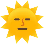 faccina inespressiva + faccina sole