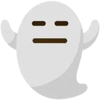 faccina inespressiva + fantasma