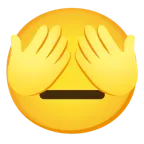 faccina inespressiva + non vedo