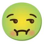 faccina contrariata + faccina nauseata