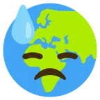 faccina abbattuta sudata + Europa e Africa