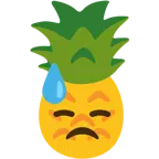faccina abbattuta sudata + ananas