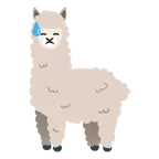 faccina abbattuta sudata + lama