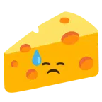 faccina abbattuta sudata + fetta di formaggio