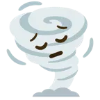 faccina pensierosa + tornado