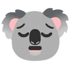 faccina pensierosa + koala