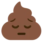 faccina pensierosa + cacca