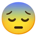 faccina pensierosa + faccina impaurita