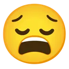 faccina pensierosa + faccina stanca