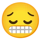 faccina pensierosa + faccina con smorfia