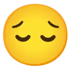 faccina pensierosa + faccina senza bocca