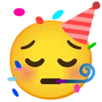 faccina pensierosa + faccina che festeggia