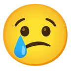 faccina confusa + faccina che piange
