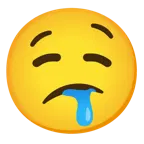 faccina confusa + faccina che sbava